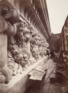 Le Nouvel Opéra de Paris (Sculpture Ornementale), 1865-72. Creator: Louis-Emile Durandelle