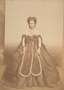 Le noeud rouge, 1860s. Creator: Pierre-Louis Pierson