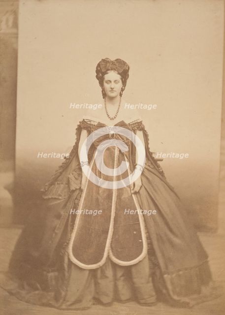 Le noeud rouge, 1860s. Creator: Pierre-Louis Pierson.