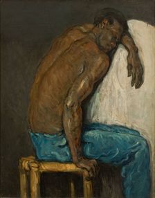 Le Noir Scipion (The Negro Scipion) , 1867-1868. Creator: Cézanne, Paul (1839-1906)