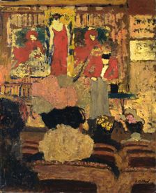 Le Numéro d'illusionniste, c. 1895. Creator: Vuillard, Édouard (1868-1940)