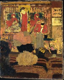 Le Numéro d'illusionniste, c. 1895. Creator: Vuillard, Édouard (1868-1940)