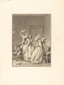 Le soufflet, 1774. Creator: Noel Le Mire