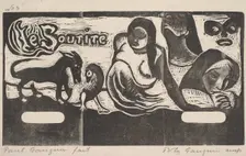 Le Sourire, 1899. Creator: Paul Gauguin