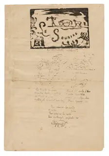 Le sourire: Journal méchant, Feb. 1900, 1900. Creator: Paul Gauguin