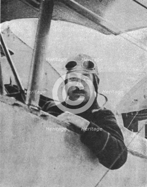 'Le sous-lieutenant aviateur Marchal', c1916. Creator: Unknown.