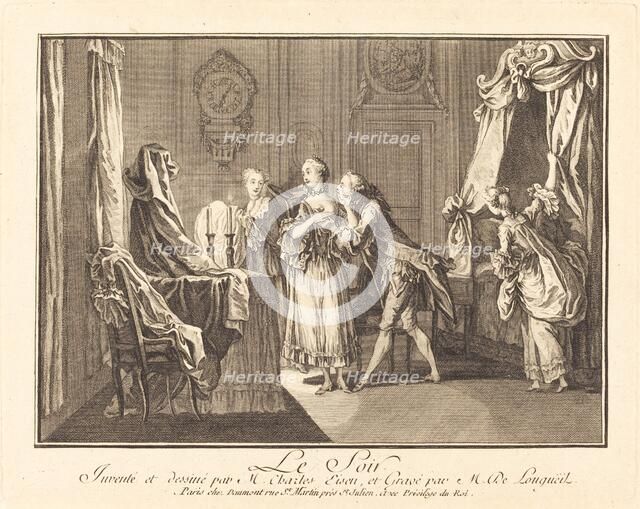 Le soir. Creators: Joseph de Longueil, Charles Eisen.