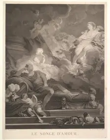 Le Songe d'Amour.n.d. Creator: Nicolas-Francois Regnault