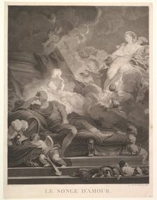 Le Songe d'Amour.n.d. Creator: Nicolas-Francois Regnault