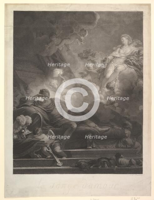 Le Songe d'Amour.n.d. Creator: Nicolas-Francois Regnault.