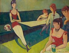 Le salon, 1890-1892. Creator: Bernard, Émile (1868-1941)