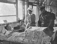 Le sang Britannique verse sur les champs de bataille de France pour la cause commune 1916. Creator: Unknown