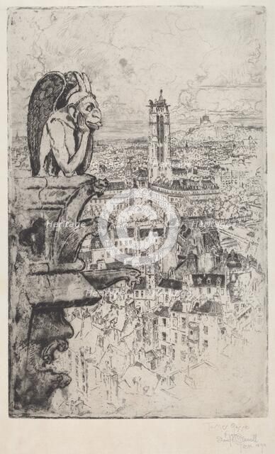 Le Stryge, 1893. Creator: Joseph Pennell.