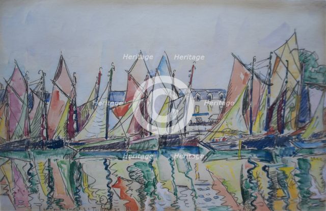 Le Pouliguen, 1929. Artist: Signac, Paul (1863-1935)