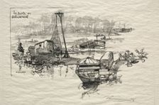 Le Point de Billancourt. Creator: Auguste Louis Lepère (French, 1849-1918)