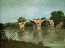 Le Pont d'Ambrussum, 1857