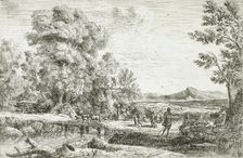 Le Pont de Bois, between circa 1638 and circa 1641. Creator: Claude Lorrain