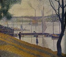 Le Pont de Courbevoie 1886. Artist: Georges-Pierre Seurat