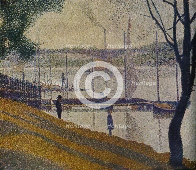 'Le Pont de Courbevoie', 1886. Artist: Georges-Pierre Seurat.