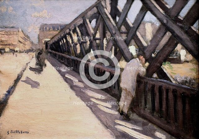 Le Pont de l'Europe, 1876.