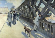 Le Pont de l'Europe , 1876. Creator: Caillebotte, Gustave (1848-1894)