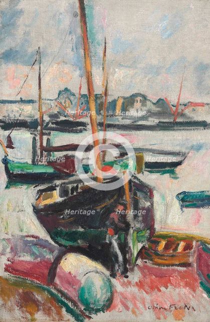 Le port (The port), 1906. Creator: Friesz, Achille-Emile-Othon (1879-1949).