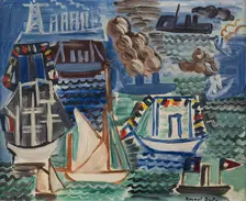 Le Port, c1923. Creator: Raoul Dufy
