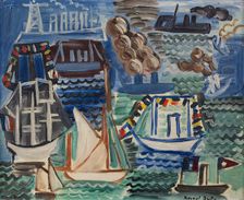 Le Port, c1923. Creator: Raoul Dufy