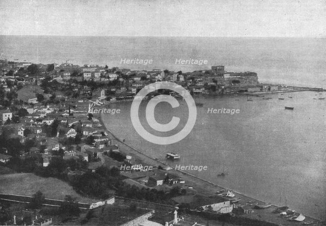 'Le port de Trebizonde', 1916. Creator: M. Lenicque.