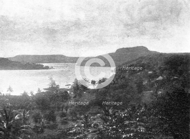 ''Le port de Vavaou (Fidji); Les Terres Du Pacifique', 1914. Creator: Unknown.