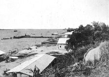 'Le port de Douala; L'Ouest Africain 1914. Creator: Unknown