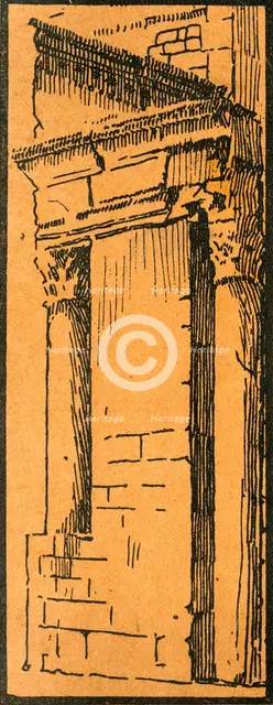 'Le portique du Forum attenant a l'Hotel du Nord-Pinus', c1920s. Creator: E Laget.
