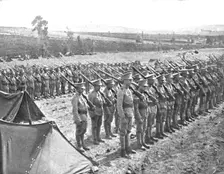 'Le Portugal dans la guerre; Troupes portugaises d'infanterie. 1916. Creator: Unknown