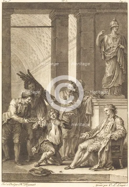 Le paysan. Creator: Charles Louis Lingée.