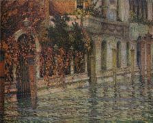 Le Palais Blanc, Automne, Venise c1906, (1918). Artist: Henri Eugene Le Sidaner