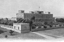 'Le palais du gouverneur a Bamako-Koulouba; L'Ouest Africain 1914. Creator: Unknown