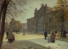 Le Palais de l'industrie, 1899. Creator: Eugene Trigoulet