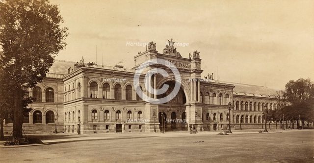 Le Palais de l'Industrie et des Beaux-arts, Paris, c1860-1870. Creator: Anon.