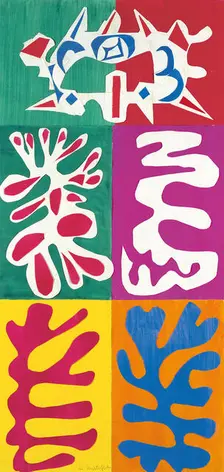 Le Panneau au masque, early 20th century. Creator: Henri Matisse