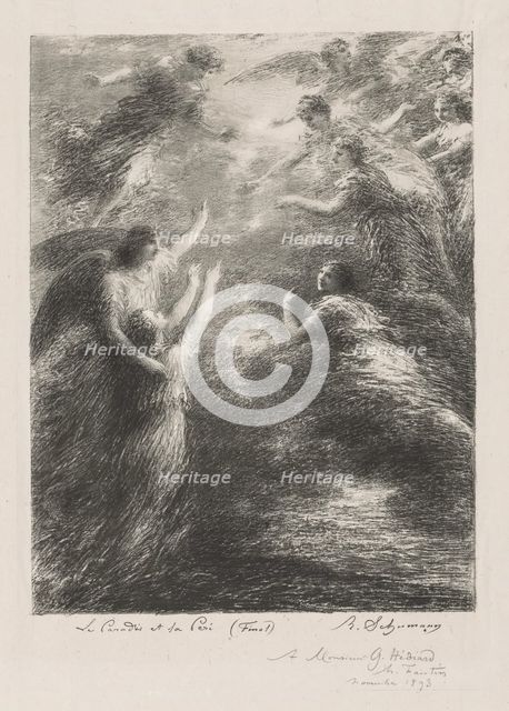 Le Paradis et la Peri, 1893. Creator: Henri Fantin-Latour (French, 1836-1904).