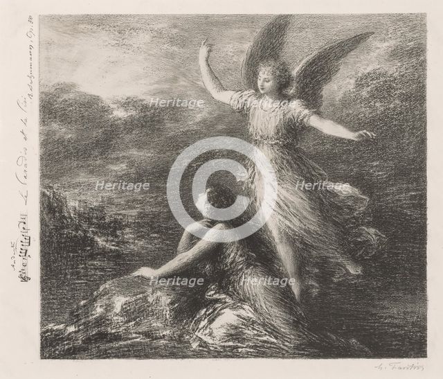 Le Paradis et la Péri. Creator: Henri Fantin-Latour (French, 1836-1904).