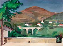 Le Parapet, Vence, 1914. Creator: Jean Marchand