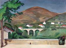 Le Parapet, Vence, 1914. Creator: Jean Marchand