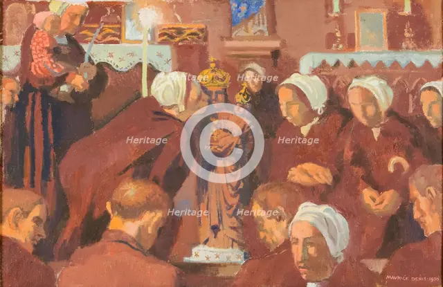 Le Pardon du Folgoët, 1930. Creator: Denis, Maurice (1870-1943).