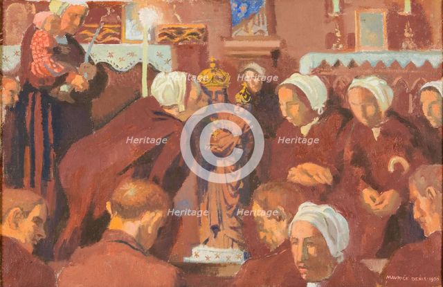 Le Pardon du Folgoët, 1930. Creator: Denis, Maurice (1870-1943).