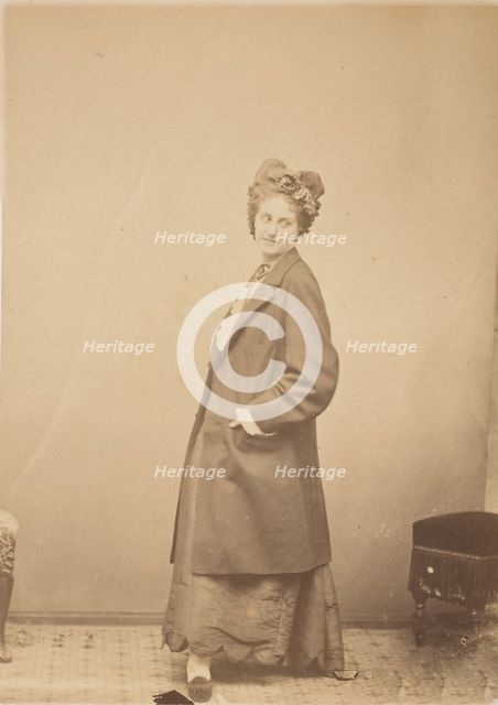 Le pardessus dècoré, 1860s. Creator: Pierre-Louis Pierson.