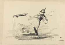 Le pas de l'oie - dans le sang, c. 1914/1919. Creator: Jean Louis Forain