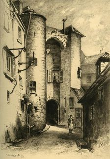 Le Passage Des Chénizelles À Laon (Aisne) 1903. Creator: Unknown