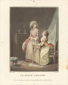 Le petit conseil. Creator: Jean Francois Janinet