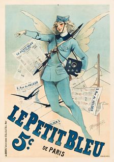 Le Petit Bleu de Paris, 1898. Creator: Choubrac, Alfred (1853-1902)